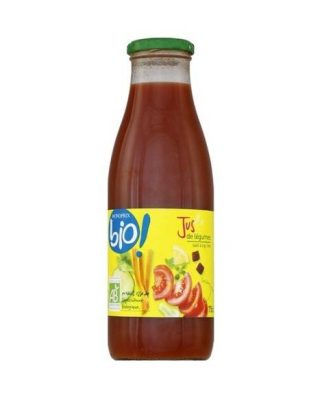 Jus de légumes salé bio
