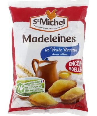 Madeleines coquilles oeufs de plein air