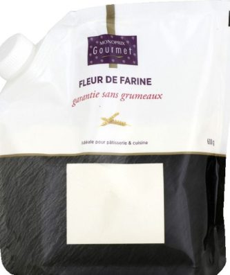 Fleur de farine garantie sans grumeaux