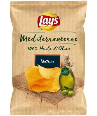 Chips recette méditerranéenne 100% huile d'olive