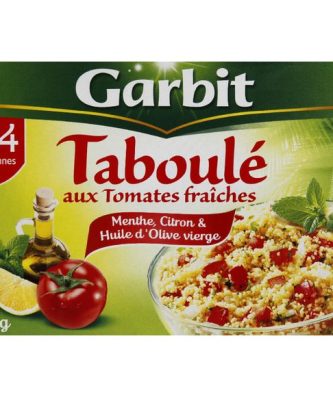 Taboulé aux dés de tomates fraîches, menthe, citron et huile d'olive vierge extra