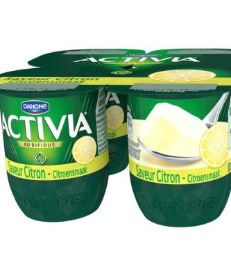 Yaourts saveur citron