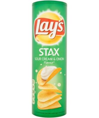 Stax sour cream & onion
