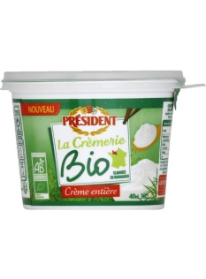 Crème fraiche biologique