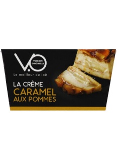 La Crème Caramel aux pommes