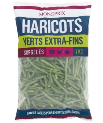 Haricots verts extra-fin