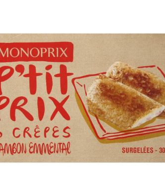 Crêpes jambon emmental