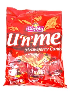 Giggly U N Me Strawberry Candy