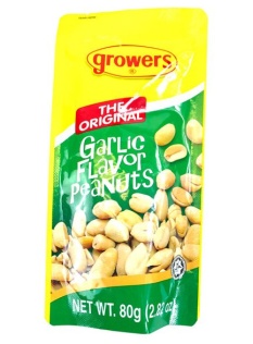 Growers Garlic Flavored Peanuts