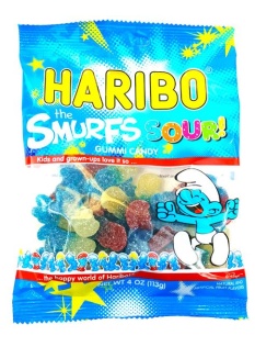 Haribo Sour Smurfs