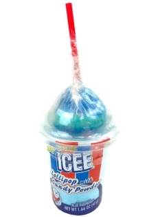 Dip-n-Lik Icee Lollipop with Candy Powder