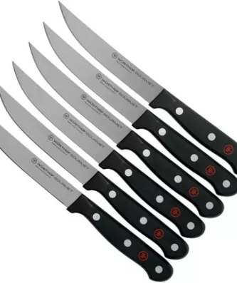 Ensemble de 6 couteaux à steak Wüsthof Gourmet, 1125060601