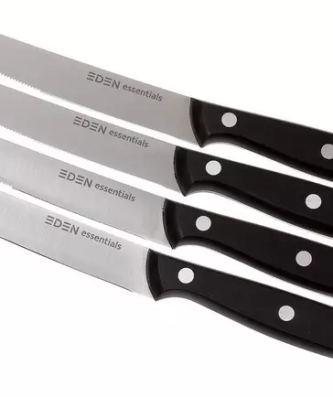 Ensemble de couteaux à steak Eden Essentials 4 pièces, 2000-S02
