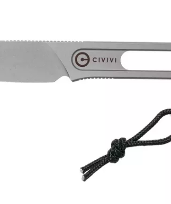 Couteau de cou Civivi Minimis C20026-2 Stonewashed, design Ostap Hel