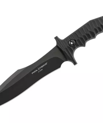 Couteau de survie Pohl Force Tactical Nine Black 5015, design Dietmar Pohl