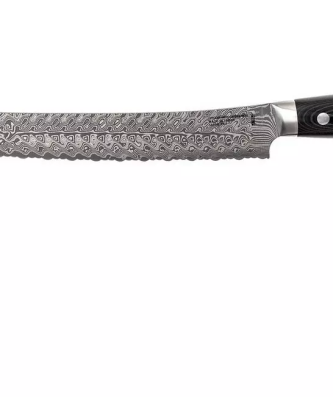 Bob Kramer by Zwilling Euro Couteau à pain en acier inoxydable 26 cm, 34896-261-0