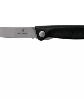 Victorinox SwissClassic couteau à légumes pliable noir, 6.7803.FB