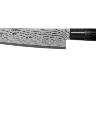 Tojiro Shippu Couteau de chef damas noir 21 cm, FD-1594
