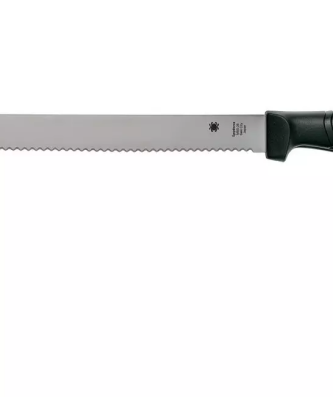 Couteau à pain Spyderco K01SBK, 26 cm