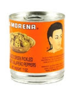 Sliced Green Jalapeno Peppers