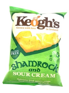 Keogh's Shamrock & Sour Cream Crisps
