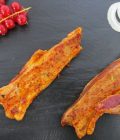Lèche de filet de canard marinée basquaise avec piment d'Espelette