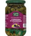 Cornichons extra fins 2 vinaigres et balsamique