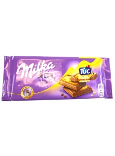 Milka & Tuc Chocolate Bar