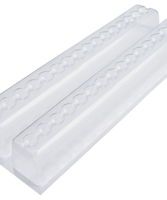 Moule à bûche thermoformé (x 10)