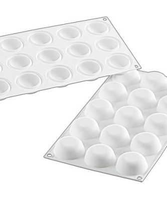Moule silicone 15 ronds bombés