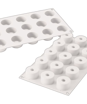 Moule silicone 15 sushis rolls