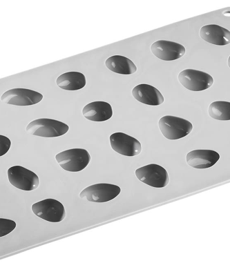 Petit four ovale cannelé (x 25)