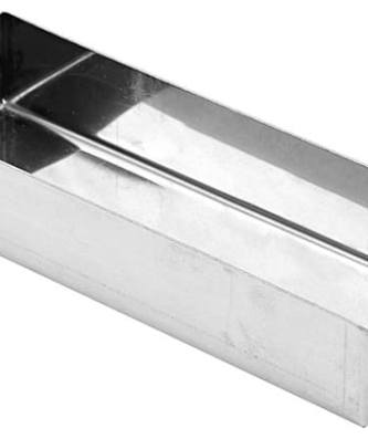 Moule à tartelette rectangle inox