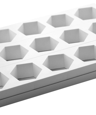 Plaque multimoules 15 gâteaux (26 x 40 cm)