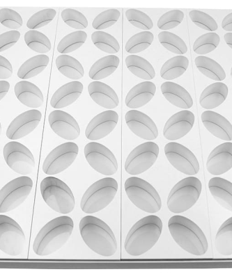 Plaque multimoules 96 mini-gâteaux (60 x 40 cm)