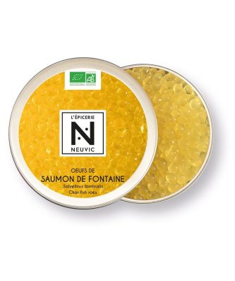 Oeufs de saumon de fontaine