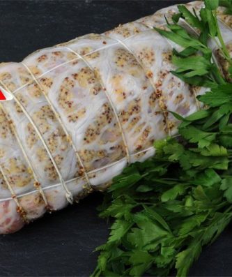 Palette de porc sans os à la diable