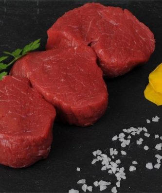 Pavé de boeuf attendri mécaniquement