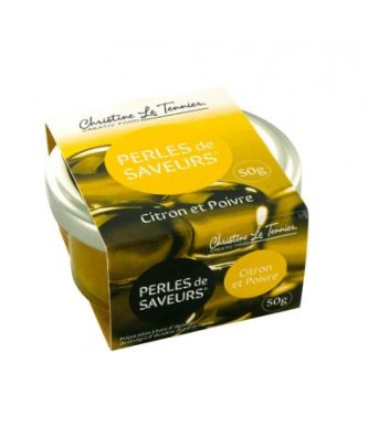 PERLES DE SAVEURS - CITRON ET POIVRE