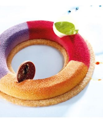 Plaque silicone 8 empreintes rond volume