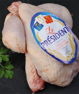 Poulet blanc classe A prêt à cuire