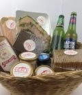Panier gourmand nordique pour deux personnes.
