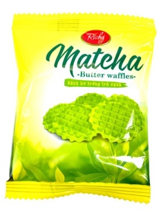 Ricky Matcha Butter Waffles