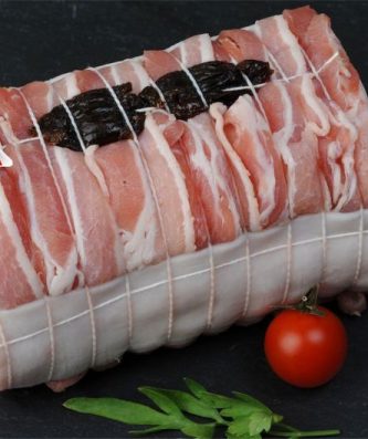 Rôti de porc aux pruneaux