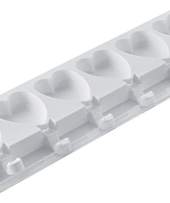 Set de 2 moules silicone pour 12 mini cœurs