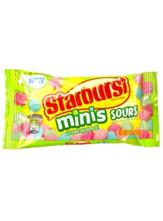 Starburst Minis Unwrapped Sours