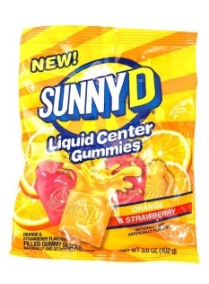Sunny D Liquid Center Gummies
