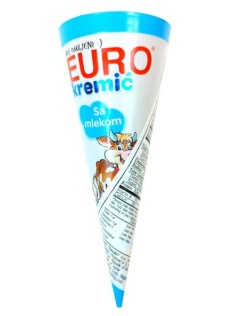 Takovo Euro Kremic Milk Mini Kornet