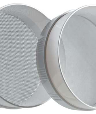 Tamis à farine en plastique, toile acier