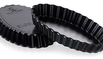 Tartelette oblongue cannelées